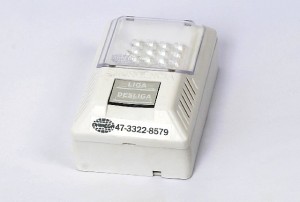 Lumin�ria de Emerg�ncia 12 LED Convencional